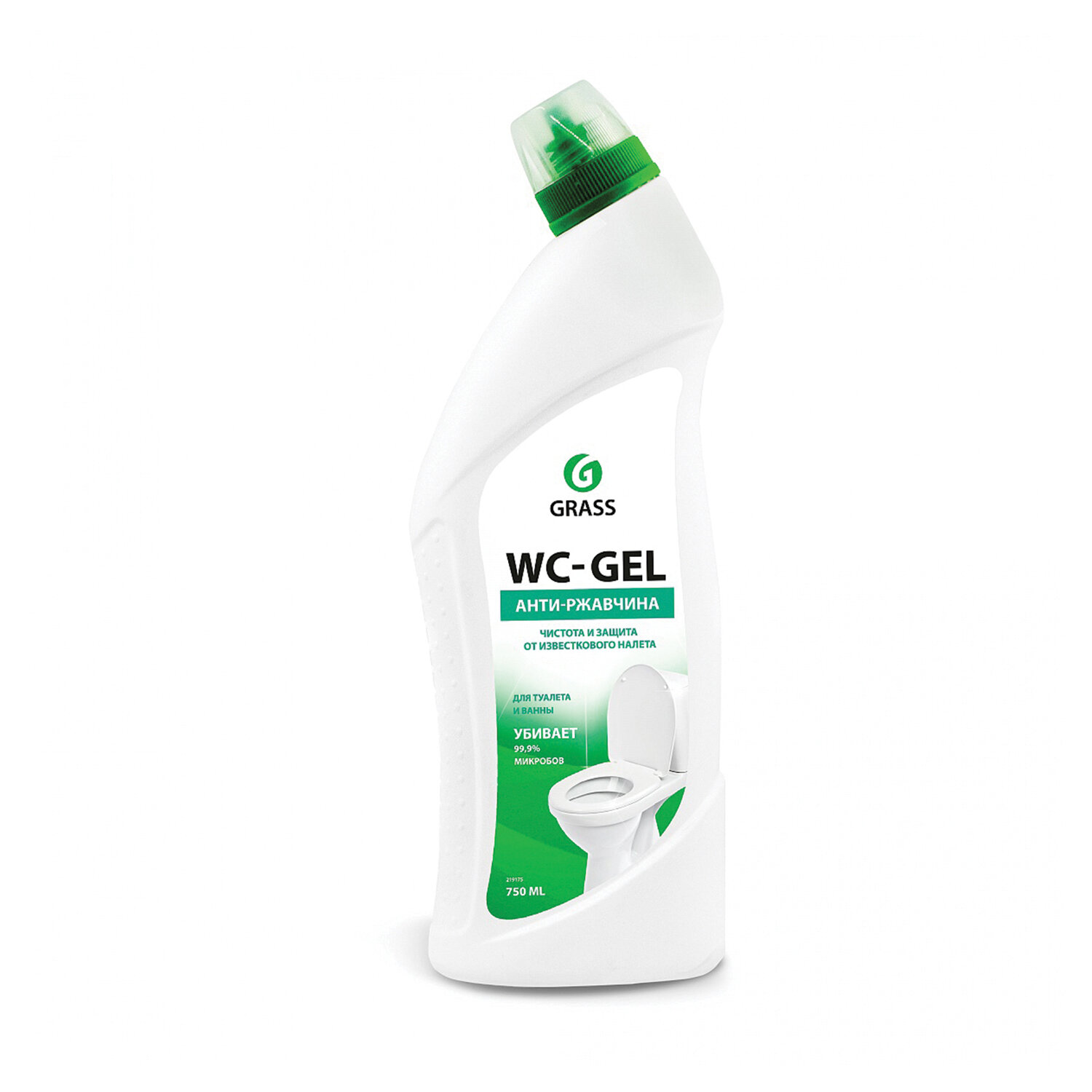 Средство для чистки сантехники Grass WC-Gel (0,75 л)